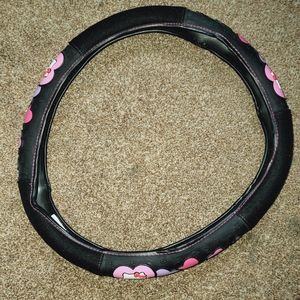 Hello Kitty steering wheel cover
